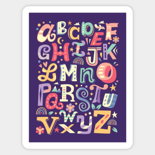 Alphabet Sticker